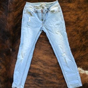 Encore skinny ripped jeans